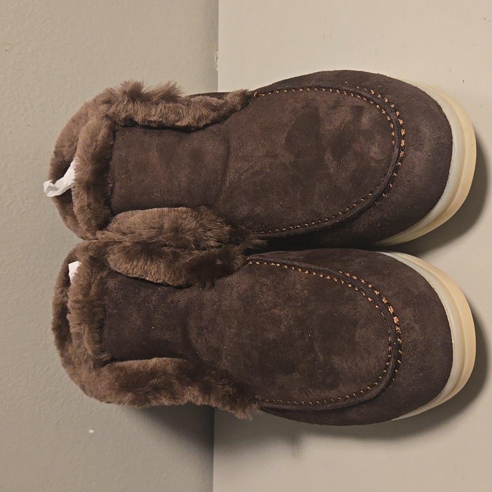 Laio Riona NWOT Brown Suede Ankle Boots